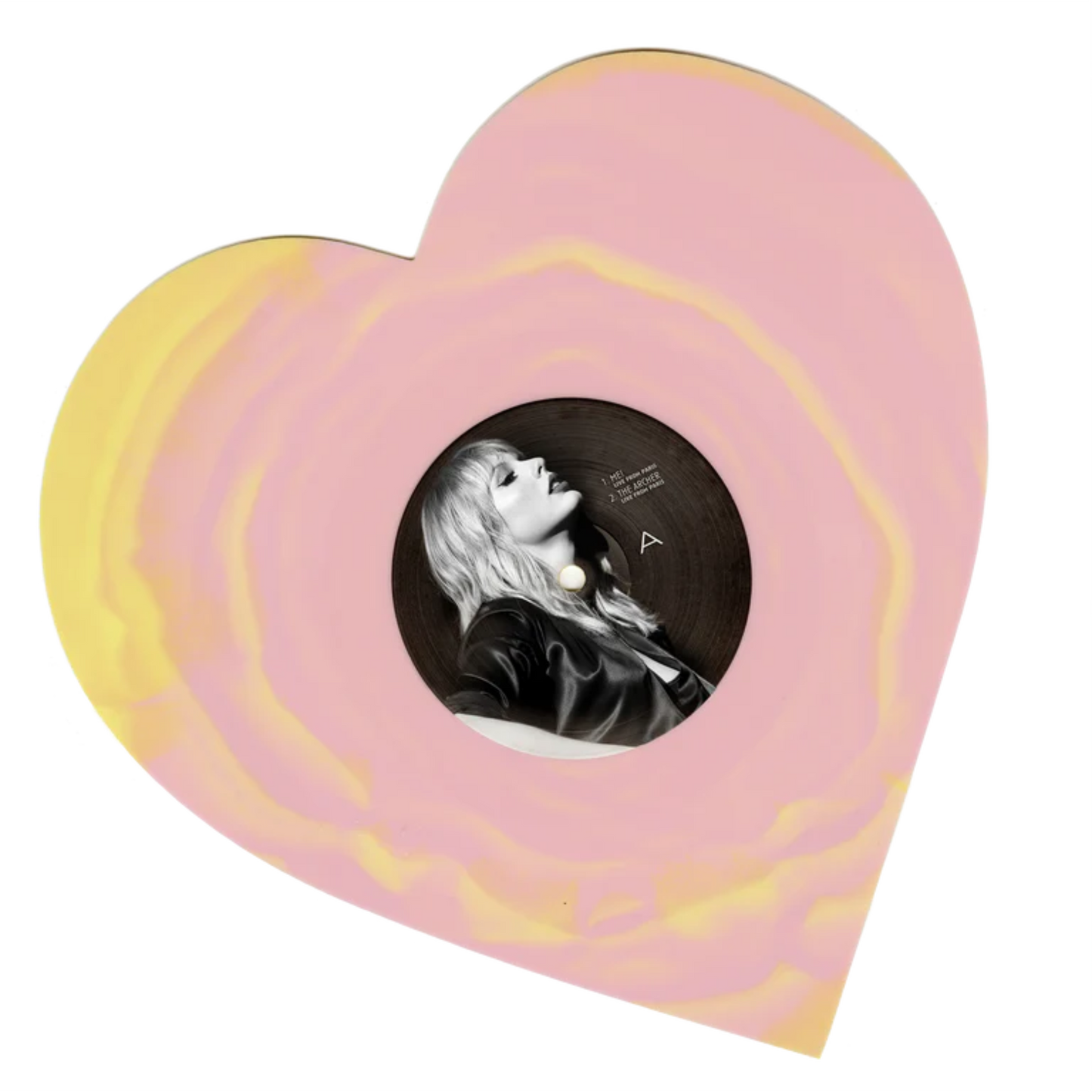 Lover (Live From Paris) Heart Shaped Vinyl 2025