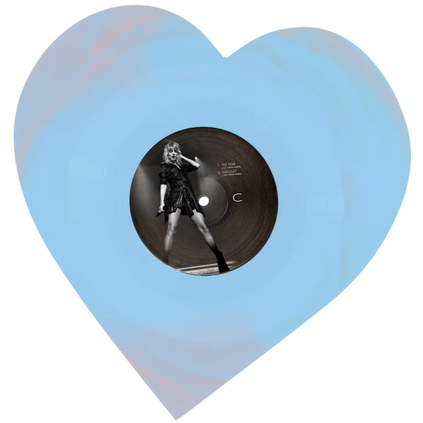 Lover (Live From Paris) Heart Shaped Vinyl 2025