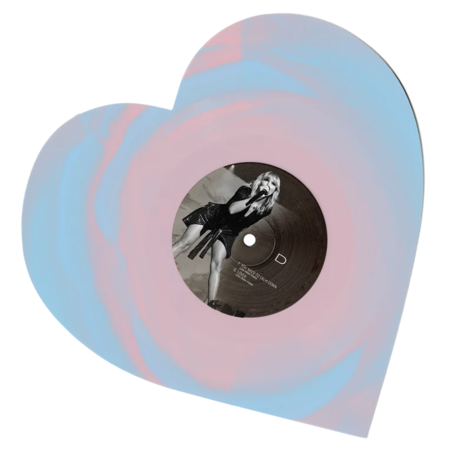 Lover (Live From Paris) Heart Shaped Vinyl 2025