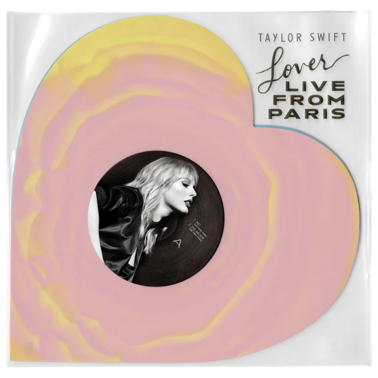 Lover (Live From Paris) Heart Shaped Vinyl 2025