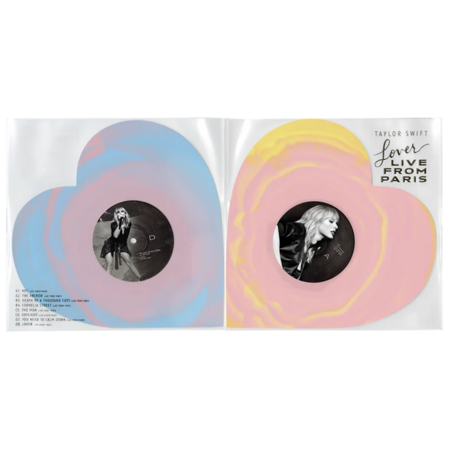 Lover (Live From Paris) Heart Shaped Vinyl 2025