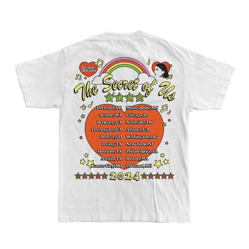 The Secret of Us Tour ’24 Dateback Tee